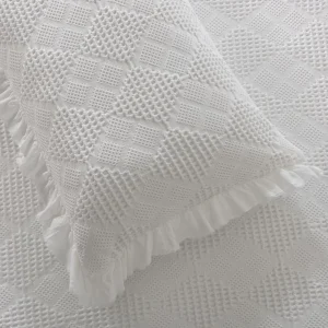 Funda Cojín AZUCENA blanco 50x70 CM