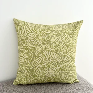 Funda Cojín LOUS verde 45x45 CM