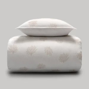 Juego Funda Nórdica + Funda/s Almohada TIRA beige