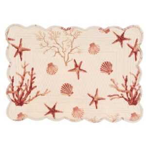 Mantel individual estampado CORALES