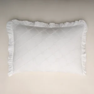 Funda Cojín JIMENA blanco-50×70 CM