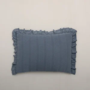 Funda Cojín VALENTINA azul petróleo- 50×70 CM