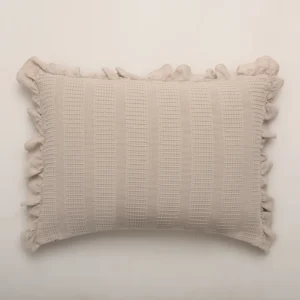 Funda Cojín VALENTINA beige- 50×70 CM