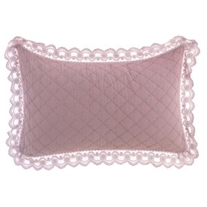 Funda Cojín EDNA rosa- 50×70 CM