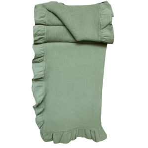 Plaid TELMA verde seco