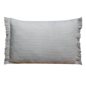 Funda Cojín EMMA gris- 35×50 CM