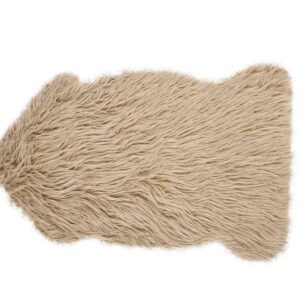 ALFOMBRA PELO BEIGE 60X90CM