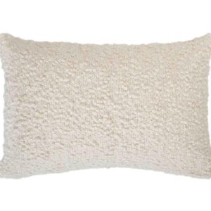 COJÍN BOUCLÉ BLANCO 40X60 CM