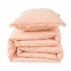 Set Colcha BOUTI + Funda/s Cojín a juego MONIQUE rosa