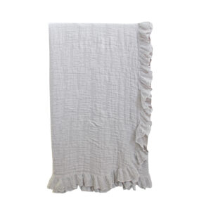 Colcha ELOISE gris suave - Disponible en varias medidas