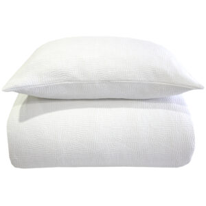 Set Edredón + Funda/s Cojines CLARA blanco
