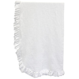 Colcha CLARA blanco cama 135/150 + 2 fundas cojin 50x70cm