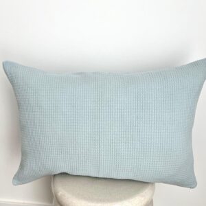 Funda Cojín GRECIA azul empolvado 40x60 cm