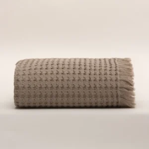 Plaid DAFNE taupe