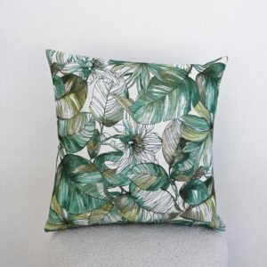 Funda Cojín MAGNOLIA VERDE 45x45 cm