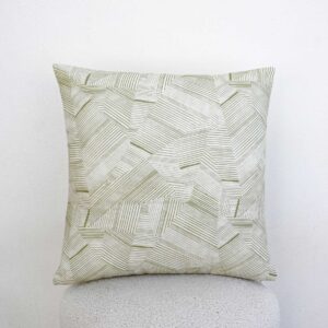 Funda Cojín JAZMÍN VERDE 45x45 cm