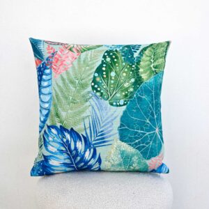 Funda Cojín AMARILIS AZUL 45x45 cm