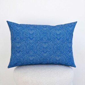 Funda Cojín AZALEA AZUL 35x50 cm