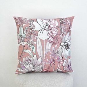 Funda Cojín ORQUÍDEA ROSA 45x45 cm