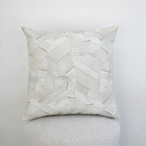 Funda Cojín JAZMÍN BEIGE 45x45 cm