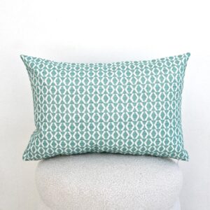 Funda Cojín CALYPSO VERDE AGUA 35x50 cm