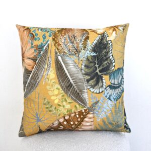 Funda Cojín AMARILIS MOSTAZA 45x45 cm