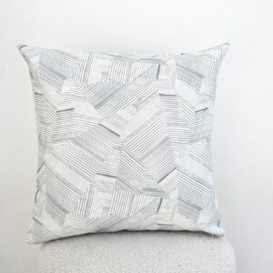 Funda Cojín JAZMÍN GRIS 45x45 cm