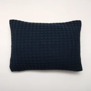 Funda Cojín DAFNE azul marino 35 x 50 CM