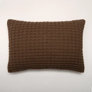 Funda Cojín DAFNE marrón 35 x 50 CM