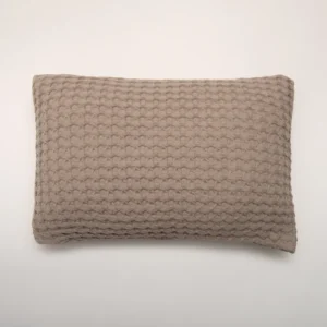 Funda Cojín DAFNE taupe 35 x 50 CM