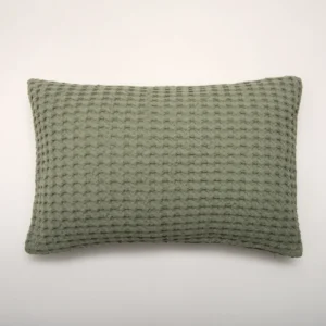 Funda Cojín DAFNE verde seco 35 x 50 CM