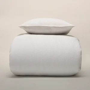 Juego Funda Nórdica + Funda/s Almohada MARINA blanco