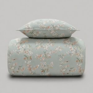 Juego Funda Nórdica + Funda/s Almohada RUTH verde empolvado