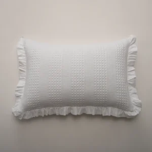 Funda Cojín AMAIA blanco - 50×70 CM