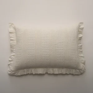Funda Cojín AMAIA marfil - 50×70 CM