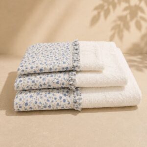 Pack 3 Toallas ESTELA LIBERTY azul