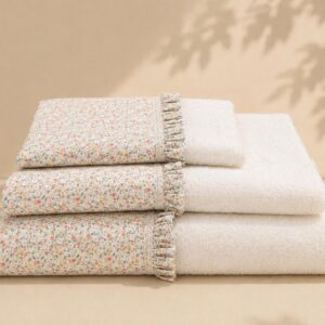 Pack 3 Toallas ESTELA LIBERTY mostaza
